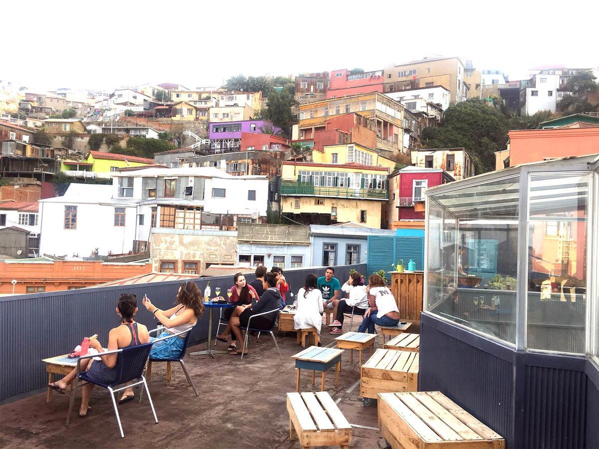 Casa Lastra Hostel Valparaíso Exteriör bild